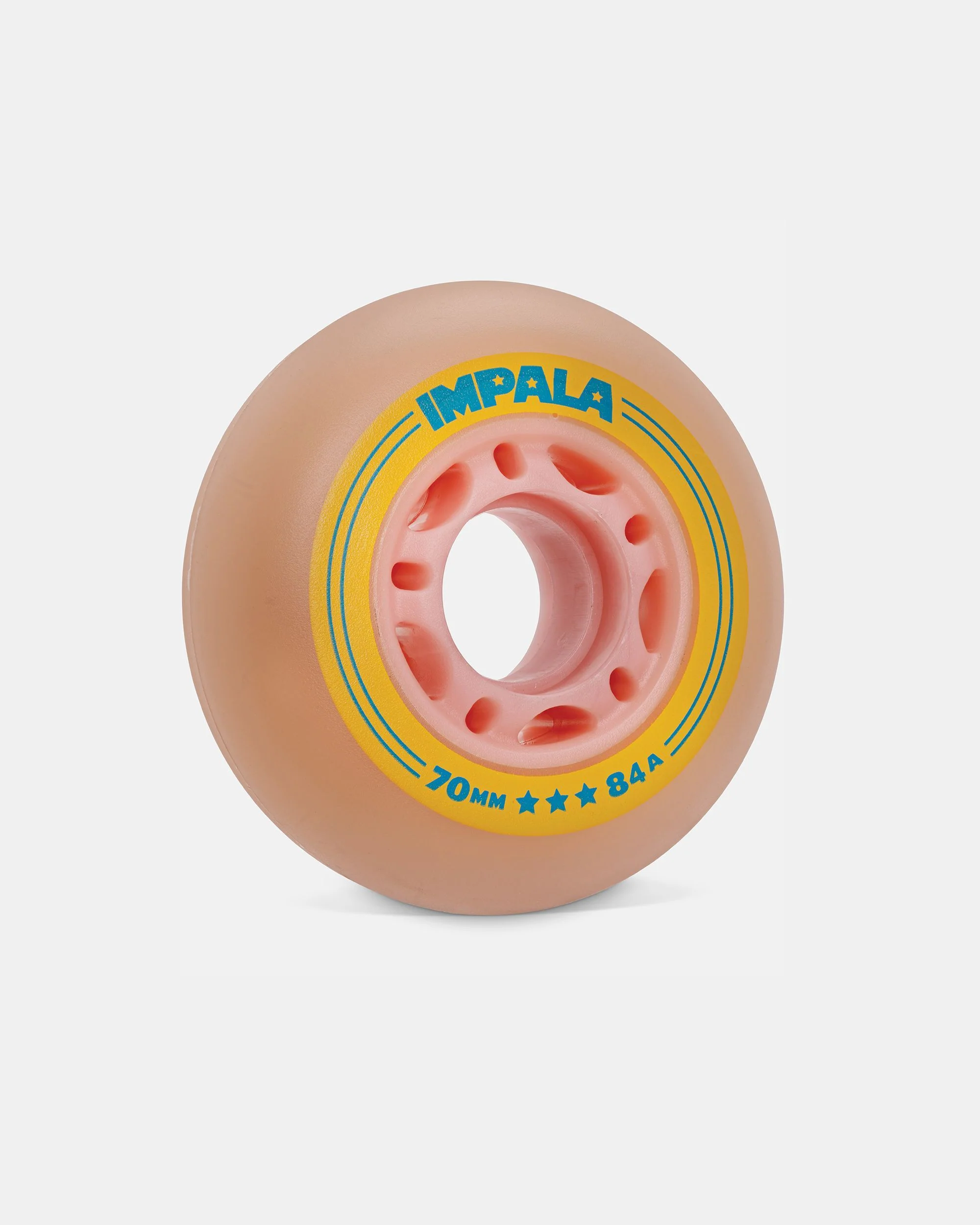 Impala Inline Wheel 4pk - Pink/Yellow - Image 4
