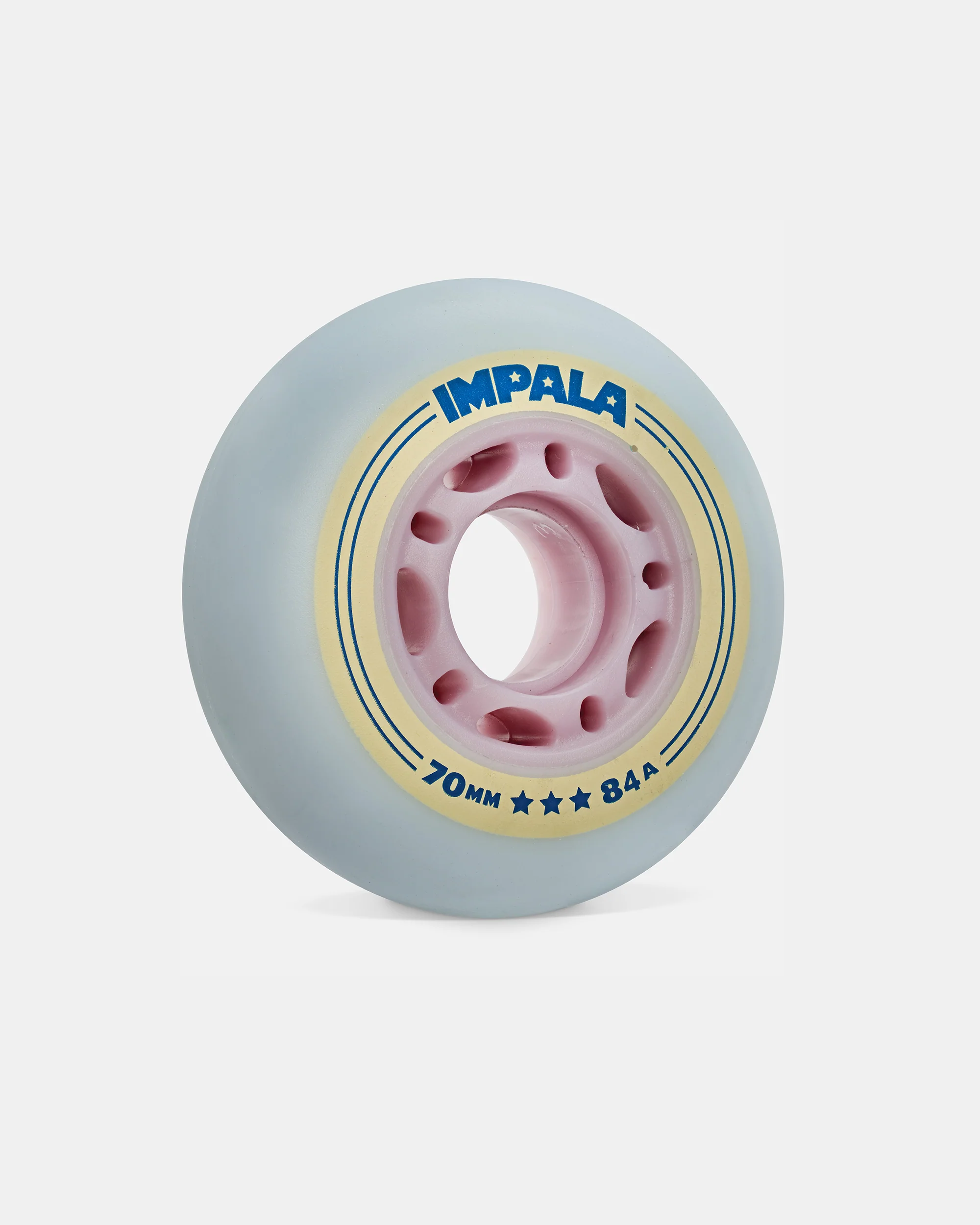 Impala Inline Wheel 4pk - Sky Blue/Yellow - Image 4