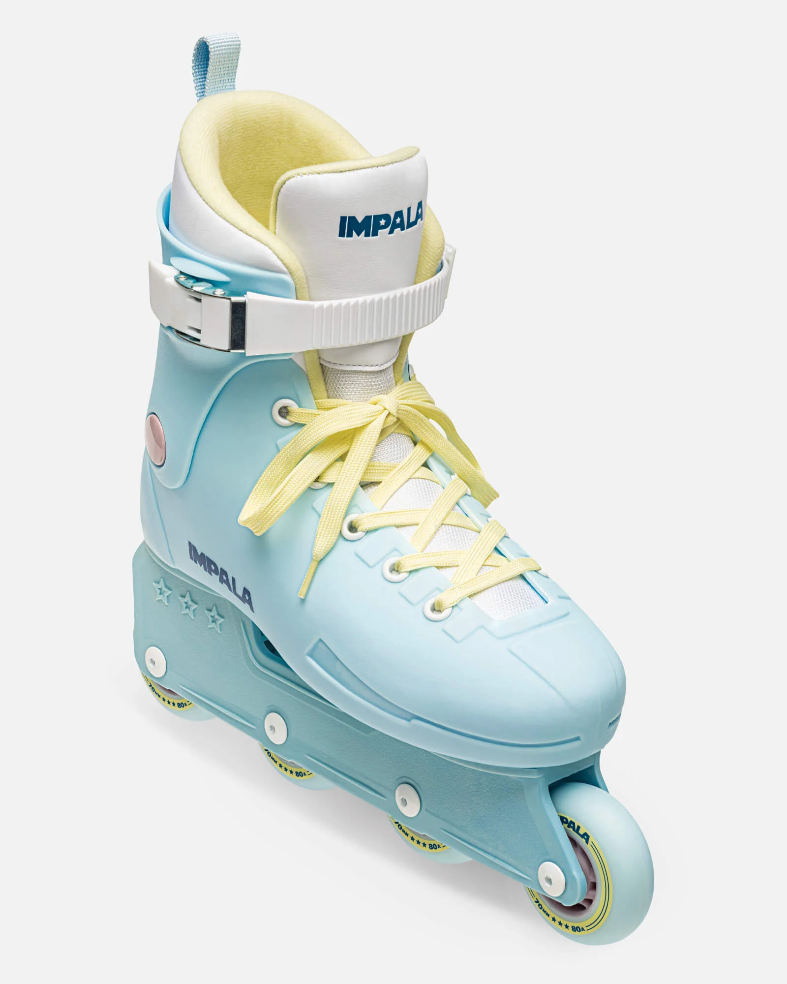 Impala Lightspeed Inline Skate - Sky Blue/Yellow - Image 4